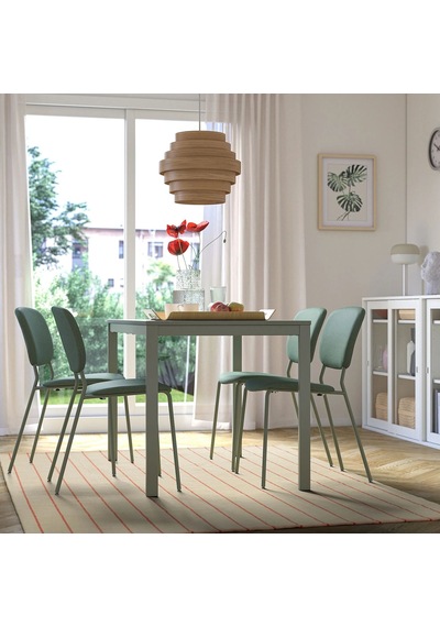 Ikea Rıdstıg Halı 170 X 240 Cm Bej - Kırmızı