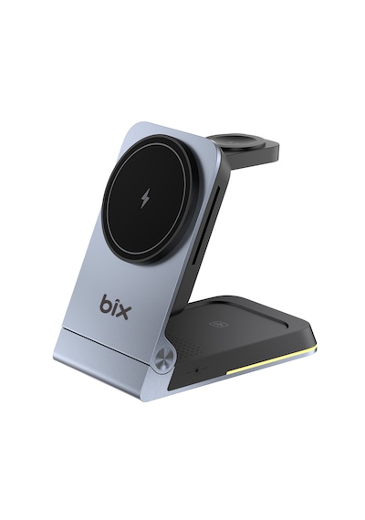 Bix BXMW5 15W Telefon Tws Kulaklık Saat İçin Kablosuz Şarj Cihazı