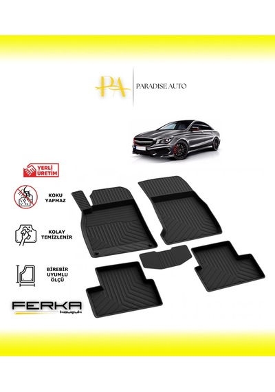 Mercedes Cla Serisi W117 Sw 2013-2019 4d Havuzlu Paspas
