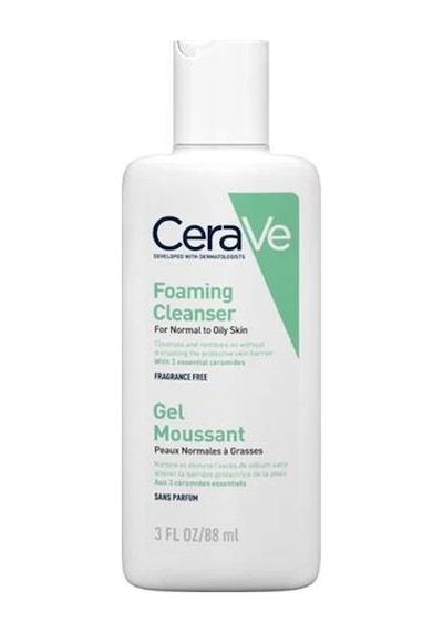 Cerave Normal Ve Yağlı Ciltler İçin Köpüren Temizleyici 88 Ml