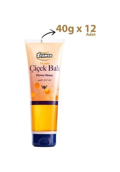 Seğmen Süzme Çiçek Balı Tüp 12 x 40 G