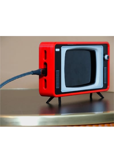 Retro Tv Akıllı Telefon Standı