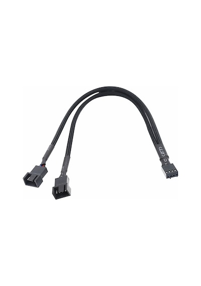 1 To 2 Çoğaltıcı 25cm Fan Uzatma Kablosu Y Tip 4 Pin 3 Pin Bilgisayar Kasa Anakart Ekran Kartı Soğut