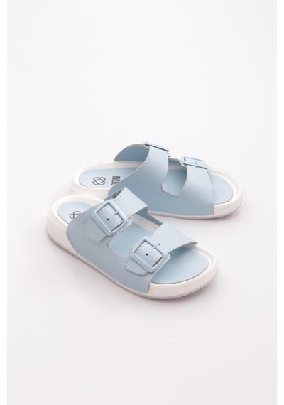 Dgn 6970 Kadin Terlik Bebe Mavi