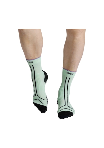 X-bıonıc X-bionic X-socks Trailrun Terraskin Expert Crew Unisex Koşu Çorabı 3879 Yeşil