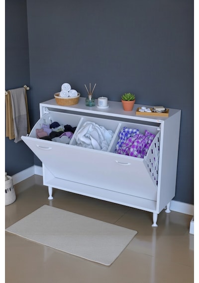 Eliusta Sare 100 Cm Beyaz Sepetli Banyo Dolabı,mutfak Dolabı 100x75x32,5 Cm Oyuncak Sepeti Çok Amaçlı Dolap Beyaz Eliusta Sare 100 Cm Beyaz Sepetli Banyo Dolabı,mutfak Dolabı 100x75x32,5 Cm Oyuncak Sepeti Çok Amaçlı Dolap Beyaz