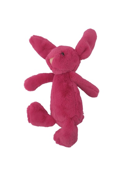 Yumuşacık Peluş Tavşan Hediyelik Bebek Uyku Ve Oyun Arkadaşı 45 Cm Oyuncak Pembe