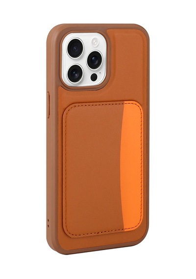 Zore Apple iPhone Uyumlu 16 Pro Max Kılıf Kartlıklı Zore X-kart Silikon Kapak - Lacivert
