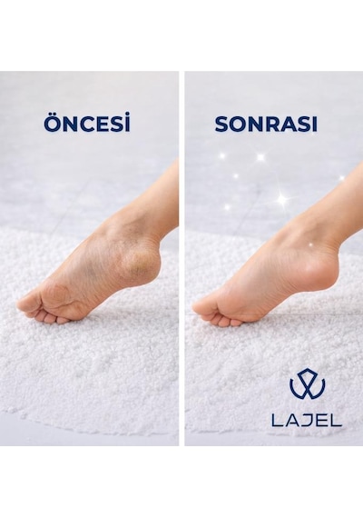 Lajel Premium Nano Cam Hassas Ve Cilt Dostu Hijyenik Ayak Topuk Nasır Törpüsü
