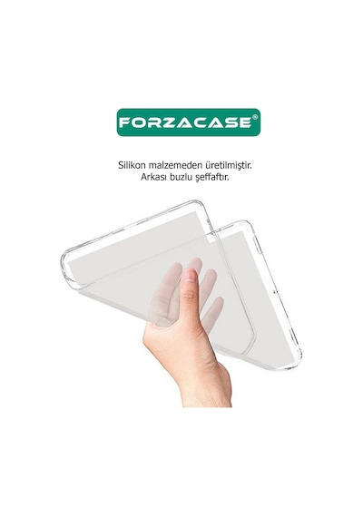 Honor Pad X9 11.5 Inch İle Uyumlu Silikon Kılıf Buzlu Şeffaf - Fc013 Arka Kapak