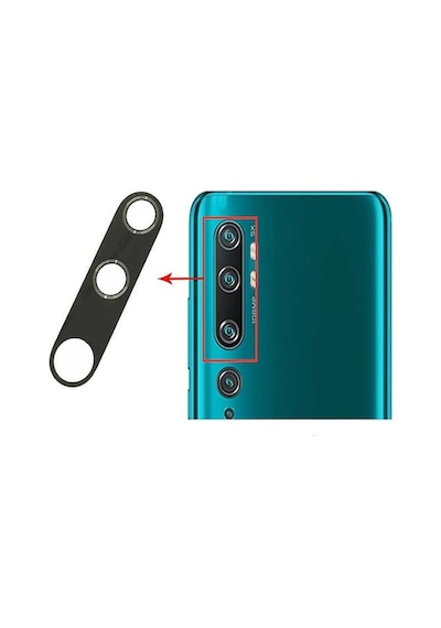 Xiaomi Mi Note 10 Pro İle Uyumlu Kamera Camı