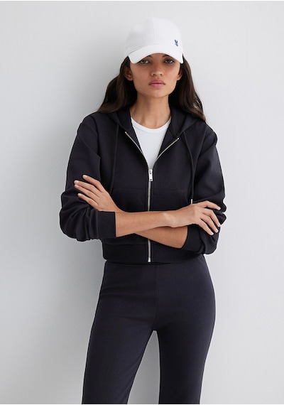 Mavi - Kapüşonlu Siyah İnterlok Sweatshirt 1s10424-900 Siyah