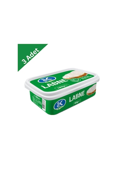 Sek Labne Peyniri 180 G X 3 Adet - Doğal Ve Pürüzsüz Sürülebilir Lezzet