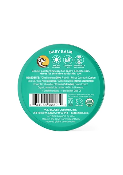 Badger Bebek Kremi - Baby Balm 56 Gr