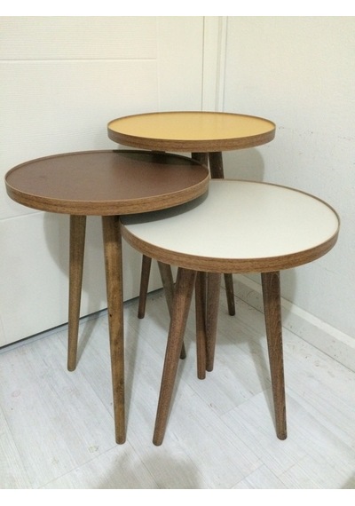 3'Lü Zigon Sehpa Tasarım - 16Mm Veya 18Mm Mdf Tabla (413805149)