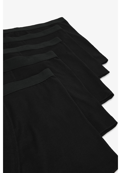 Penti Erkek Pamuklu Basic Black 5li Boxer
