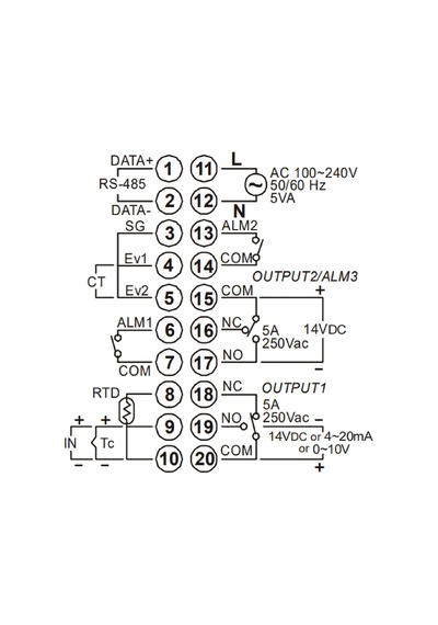 Delta Dtb4896cr ,48x96mm 110v..220vac Unıversal 4..20ma Proses Kontrol
