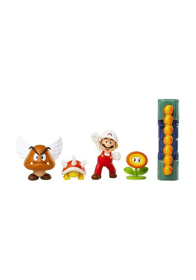 Süper Mario Lav Kalesi Diorama Oyun Seti 40015