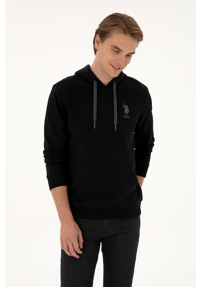 U.s. Polo Assn. Erkek Siyah Sweatshirt 50307703-vr046 Siyah