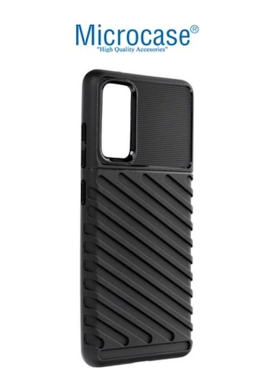 Microcase Samsung Uyumlu Galaxy S20 Fe Thunder Serisi Kilif-Siyah 549544060