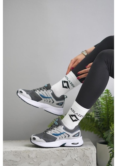 Papuçcity Slzr 03285 Unisex Günlük Spor Ayakkabı Füme