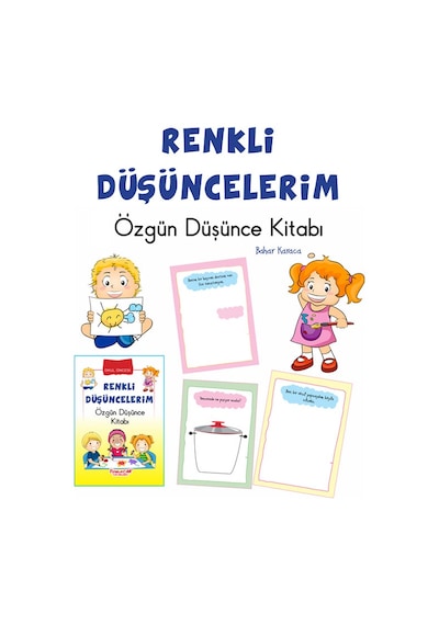 Renkli Özgün Düşüncelerim - Okun Öncesi Boyama Etkinlik Ve Faliye