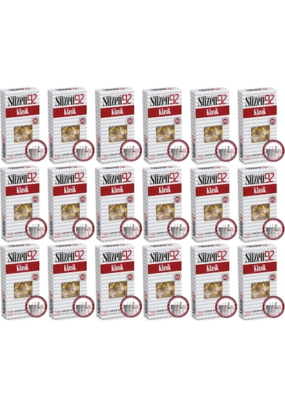 Süzen92 Klasik Ağızlık Filtresi 2592 Adet 18 Paket