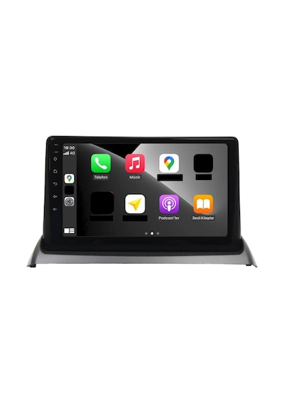 Renault Clio 2 Android Multimedya Sistemi 2-32 Myway 1998-2006 9"