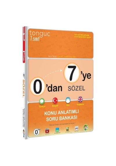 Tonguç Akademi 0'Dan 7'Ye Sözel Konu Anlatımlı Soru Bankası (548274610)
