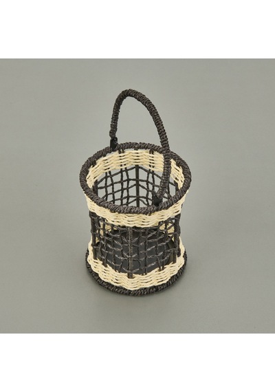 Deco Fuego Mumluk - Siyah / Krem - 13x14 Cm Renkli