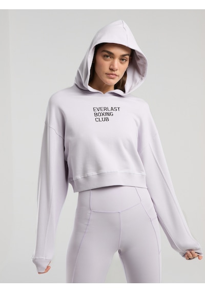 Everlast Boxing Club Wmn Crop Uzun Kollu Lila Kadın Sweatshirt Lila