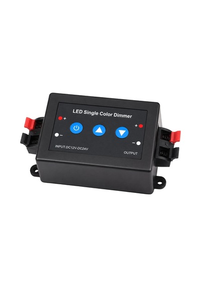 Powermaster Pm-37847 Tek Renk Şerit Led Dimmer Kablosuz Rf Uzaktan Kumandalı Kontrol Cihazı