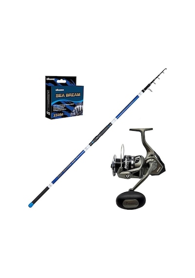 Okuma Acuador 8000 - Ryuji Surf Master 420cm Surf Olta Seti