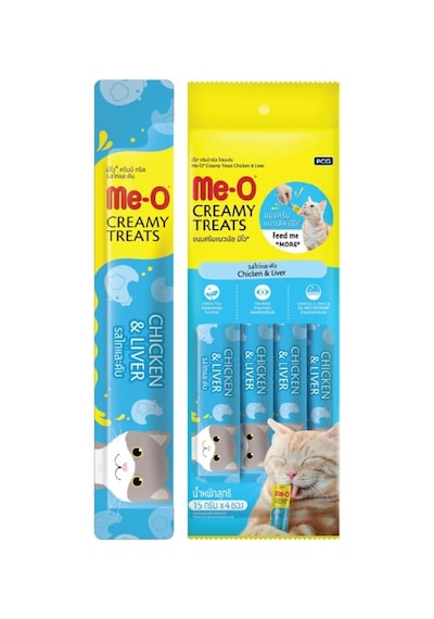 Tavuk Ve Ciğer Keçi Sütlü Sıvı Kedi Ödül Maması 60 Gr