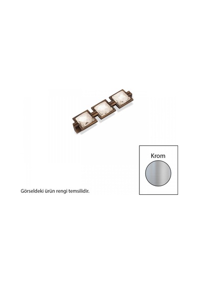 Coşafak Zavinna Z106 Metal Krom 128Mm Akslı Kulp