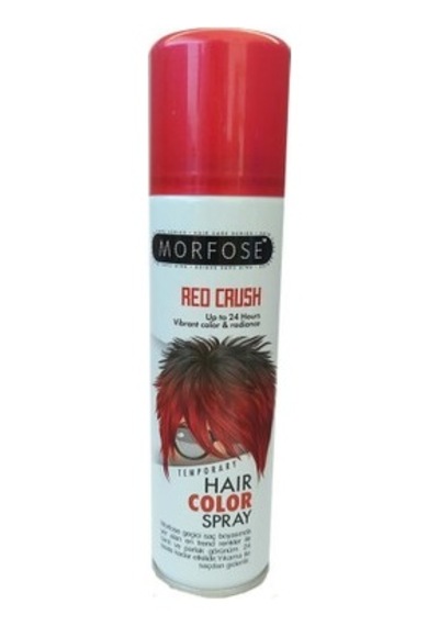 Morfose Hair Color Geçici Renkli Saç Spreyi Kırmızı