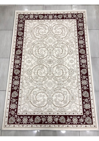 Saray Halı Vizyon 12482 A-1 Kırmızı Beyaz 4 M2 Halı !