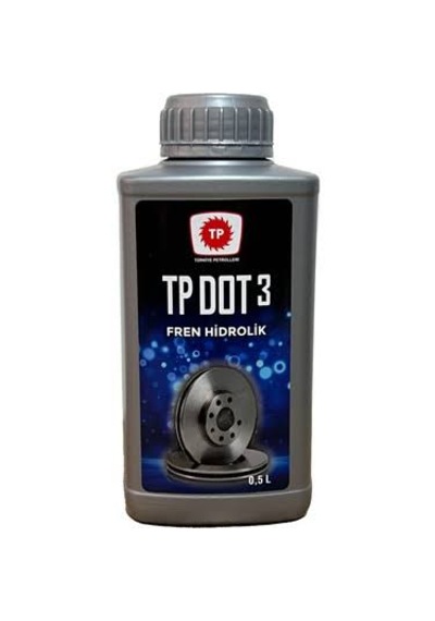 Turkpetrol Hidrolık Fren Yagı Dot3 500 ML