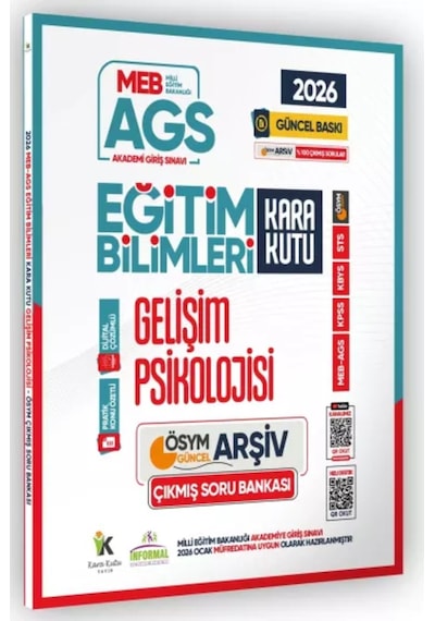 2026 Meb AGS Eğitim Bilimlerinin Kara Kutusu Çıkmış Soru Bankası 6lı Modül Set Konu Özetli Çözümlü