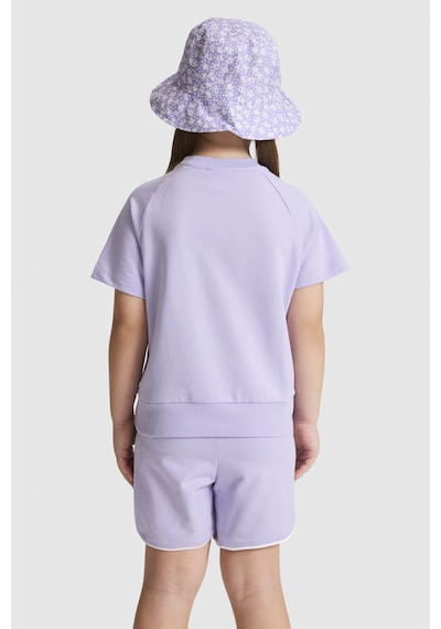 U.S. Polo Assn. Kız Çocuk Lila Pijama Takım 50326607-vr034