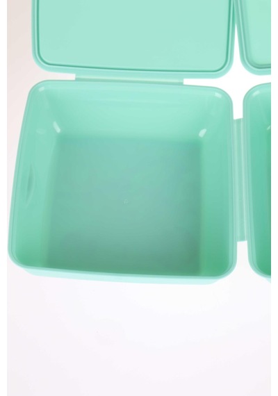 Dekomus İle Lisanslı Stıtch 2 Katlı Beslenme Kutusu / Lunch Box Çok Renkli