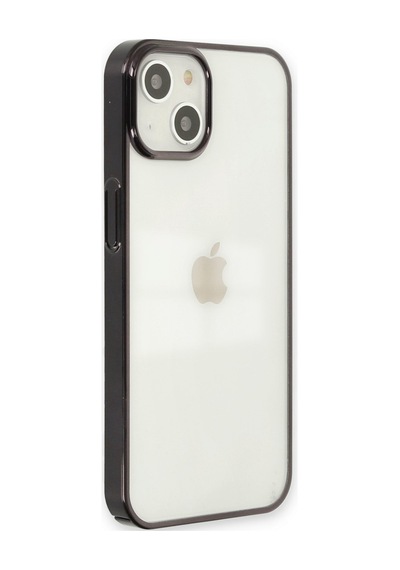 Newface - 757 - İphone 14 Kılıf Element Silikon - Edntrend - - Siyah