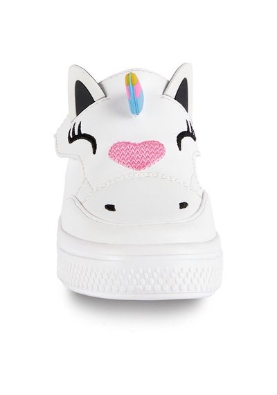 Unicorn Beyaz Kız Sneakers Spor Ayakkabı