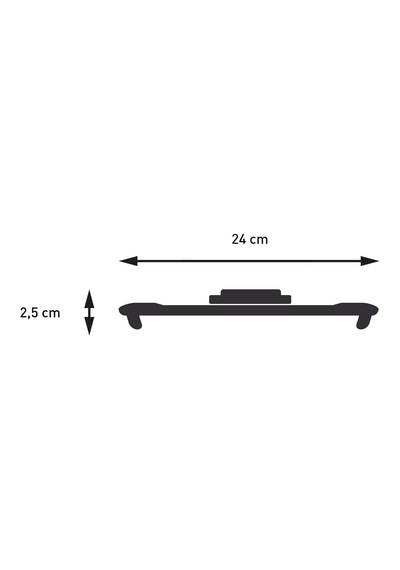 Ingenio Cam Kapak - 24cm Çok Renkli
