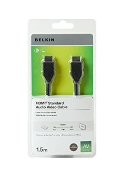 Hızlı Hdmı 1.4 Kablosu, 1.5m 4k, Ultra Hd, 3d , F3y017bt1, 5mblk