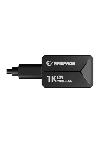Rampage Zenıth Bt+wired+2.4g Siyah Kablosuz Paw3395 Nordıc 52833 Mcu Gaming Oyuncu Mouse -