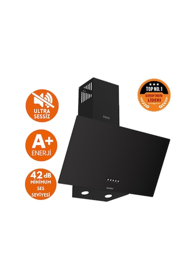 Afm Tech Ve Ferre Cata Sessiz Elektrikli Vitro Siyah D086-SA + V5-04 + FM7700 Ankastre Set