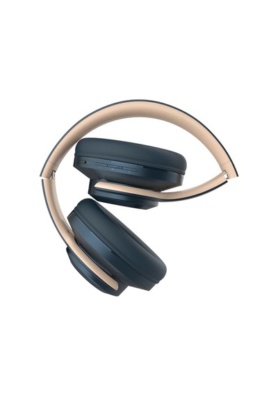 Bf16 Kulaklık Bluetooth 5.3, 18 Saat Oynatma, 3 Eq Mod, Hoparlör Modu Mavi