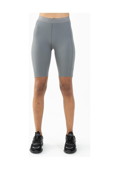 Maraton Active Slimfit Kadın Şort Fitness Açık Antrasit Şort 22282-açık Antrasit
