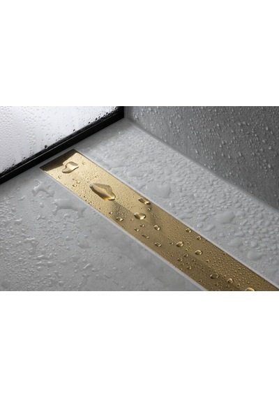 Hansgrohe Raindrain Flex Duş Kanalı 70 Cm Kesilebilir Parlak Altın